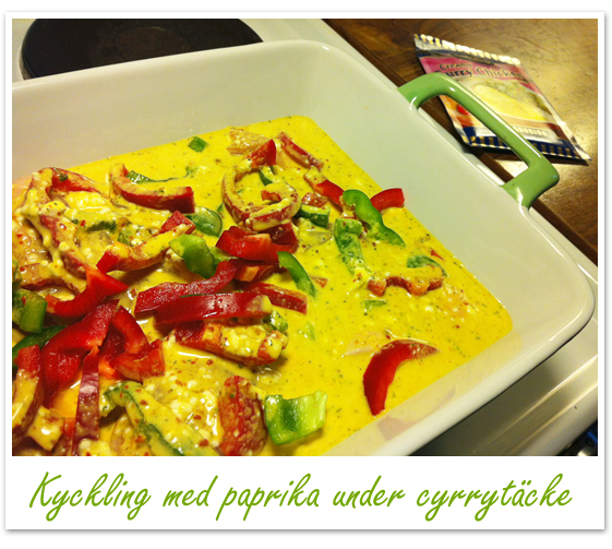 Soffans mat Kyckling och curry hand i hand