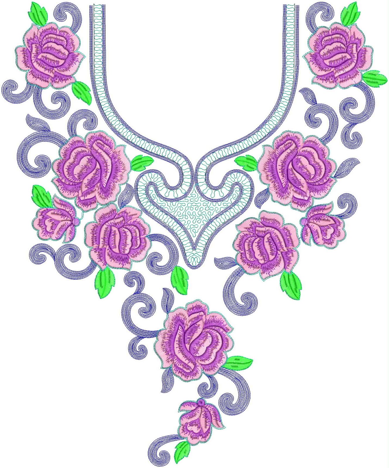 Motif For Embroidery