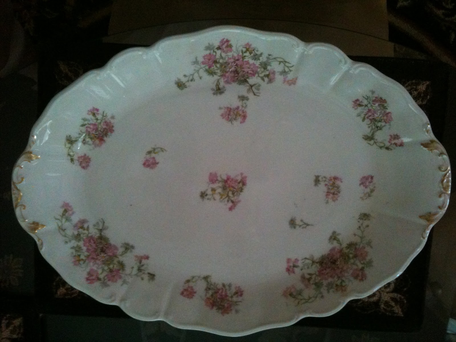 * French Limoge Platter