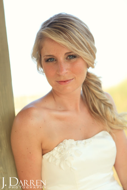 photo of North Carolina Beach wedding bridal portraits