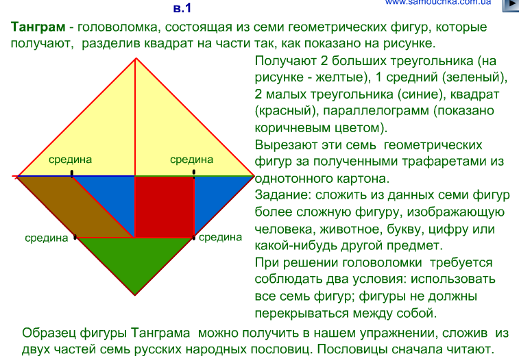 Как из треугольника сделать другую фигуру Как из треугольника сделать другую фигуру
