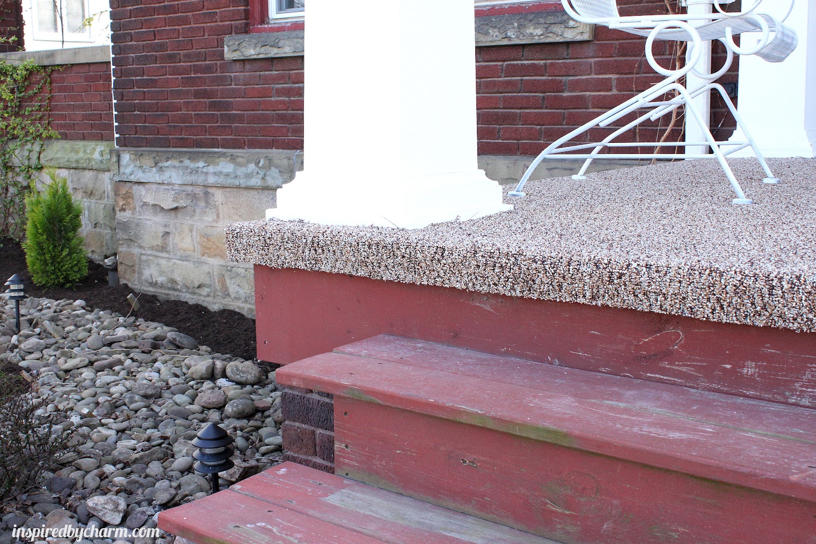 Porches, carpets and mulch oh my!