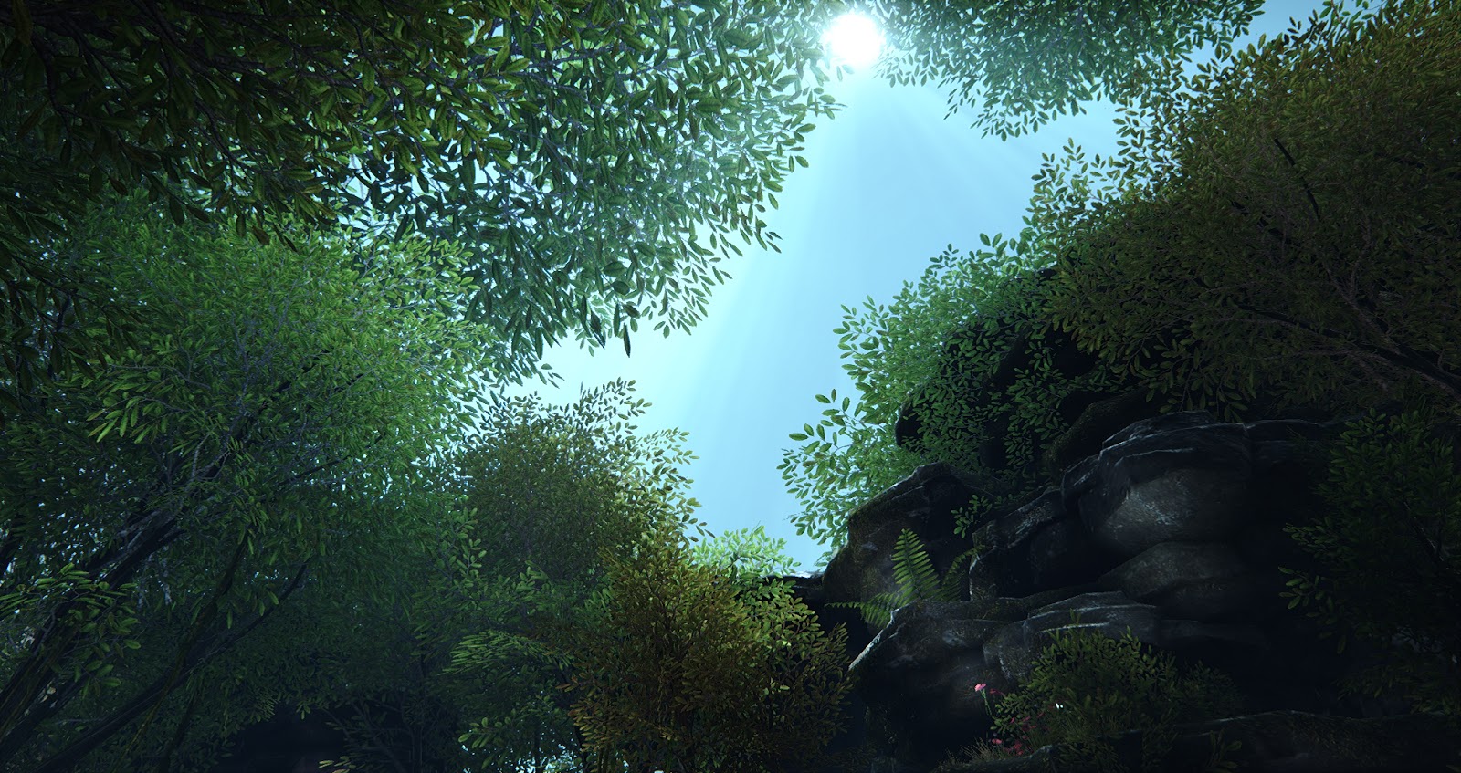 UE4 Forest environment 'Green Ark' WIP — polycount