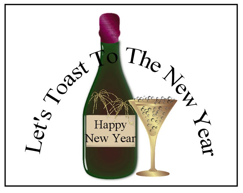 Patty Wraps Toast the NewYear