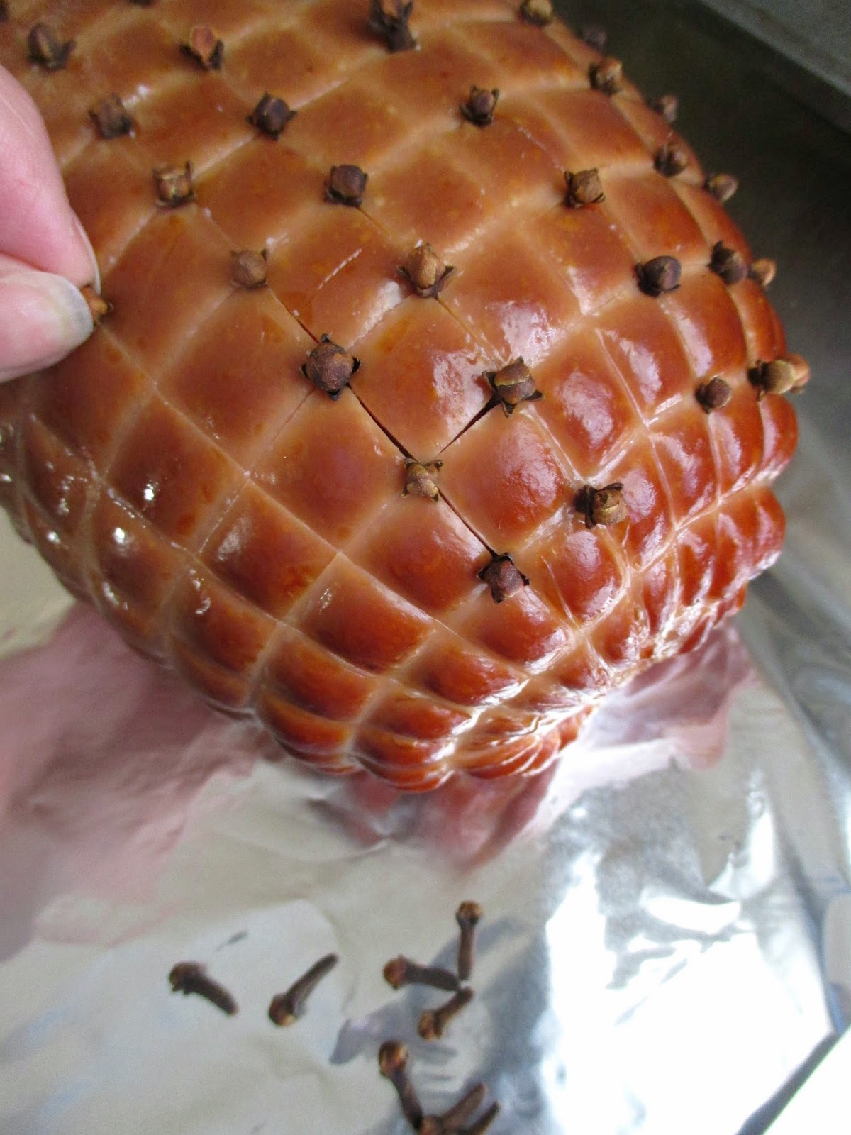 Just my Stuff Glazed Smoked Ham