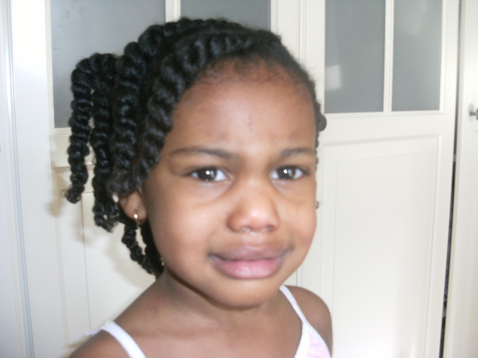 Vasammy Kind Kroeshaar Alyssah Haar Style