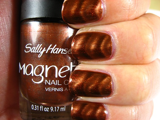 Right on the Nail: Sally Hansen Magnetic Polishes: Kinetic Copper