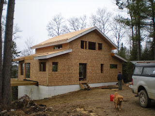 John Huisman, pictures, timber frame home, Ely MN