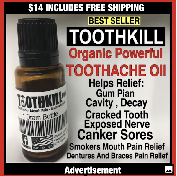 ONLY $14 FREE SHIPPING - BEST INSTANT TOOTHACHE PAIN RELIEF  PRODUCT IN THE WORLD