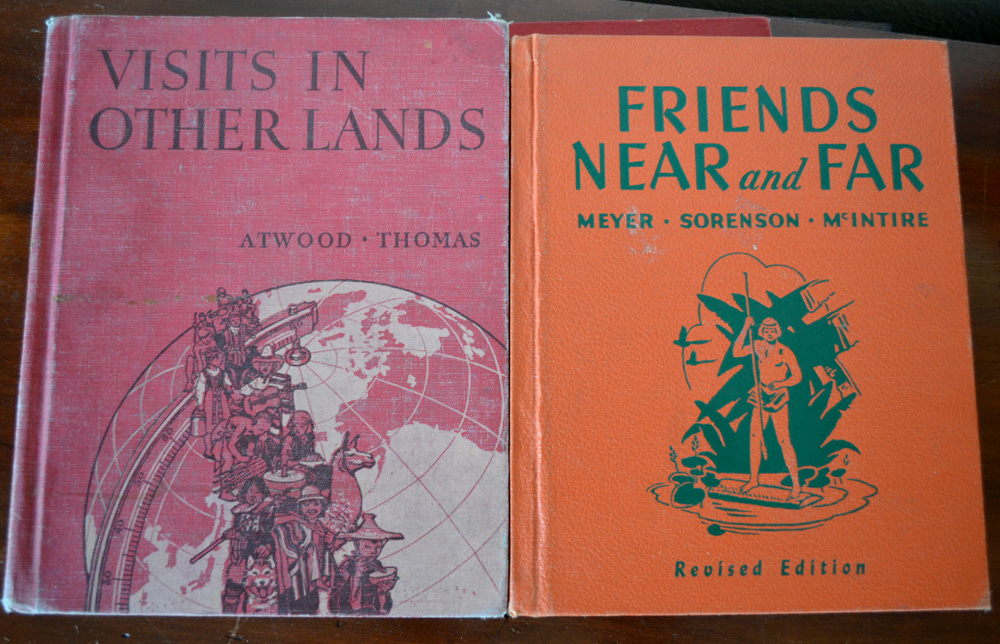 The Copycat Collector COLLECTION 182 Vintage School Geography Books