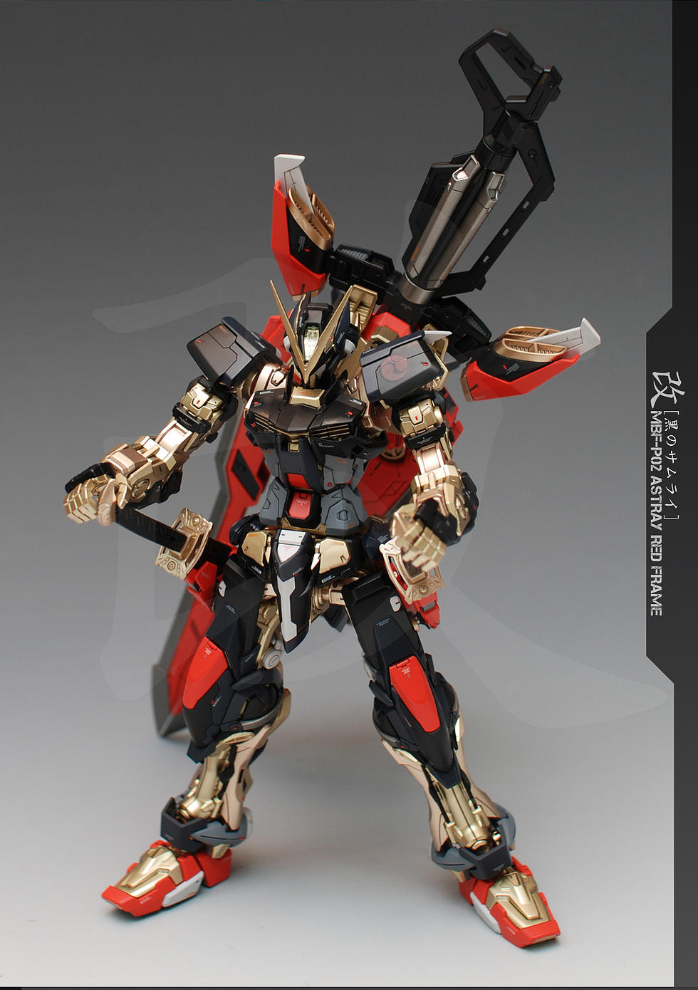 GUNDAM GUY MG 1/100 Gundam Astray Red Frame Kai Customized Build