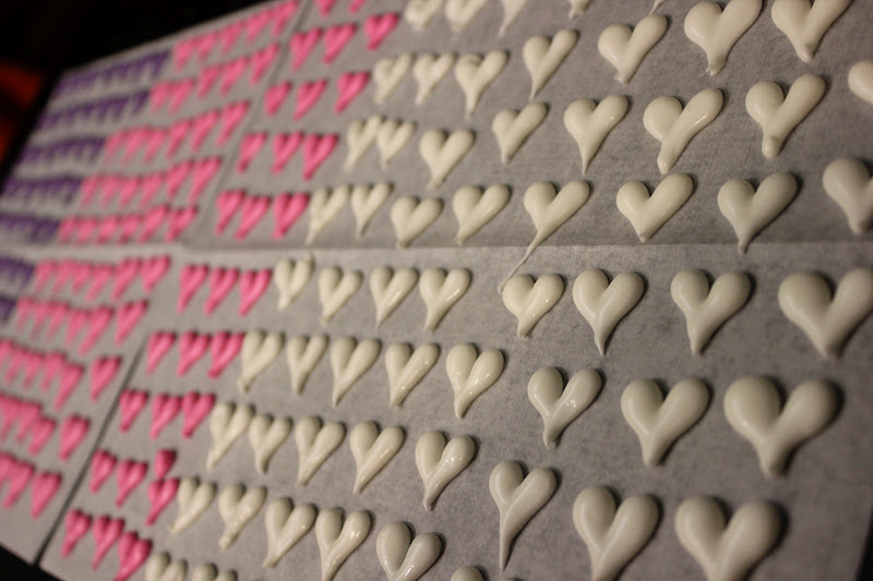 Luscious Confections Royal Icing Hearts