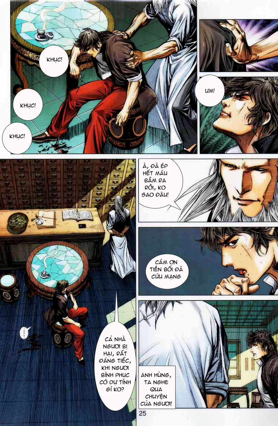 Thần Long Huyết Kiếm Chap 8 trang 22