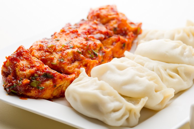 Fried Chicken Momos Recipes Everyday