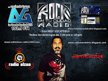 ROCK EN TU CUIDAD               todos los domingos de 8:00 a 10:00 pm