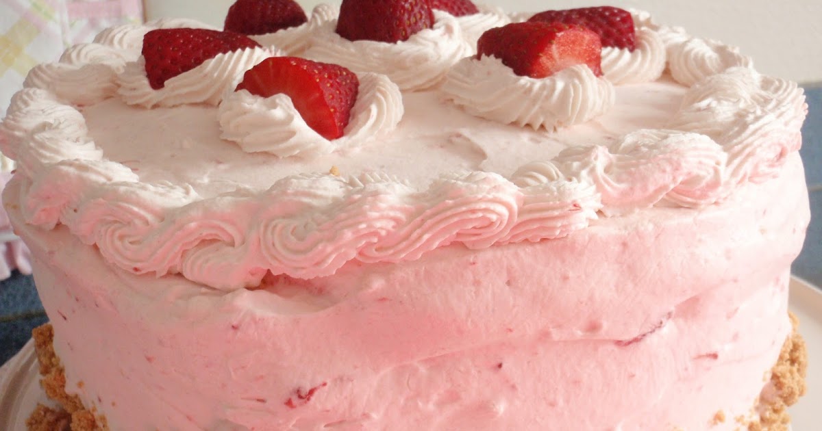 The Happy Baker Strawberry Passion Ice Cream Cake COLDSTONE COPYCAT
