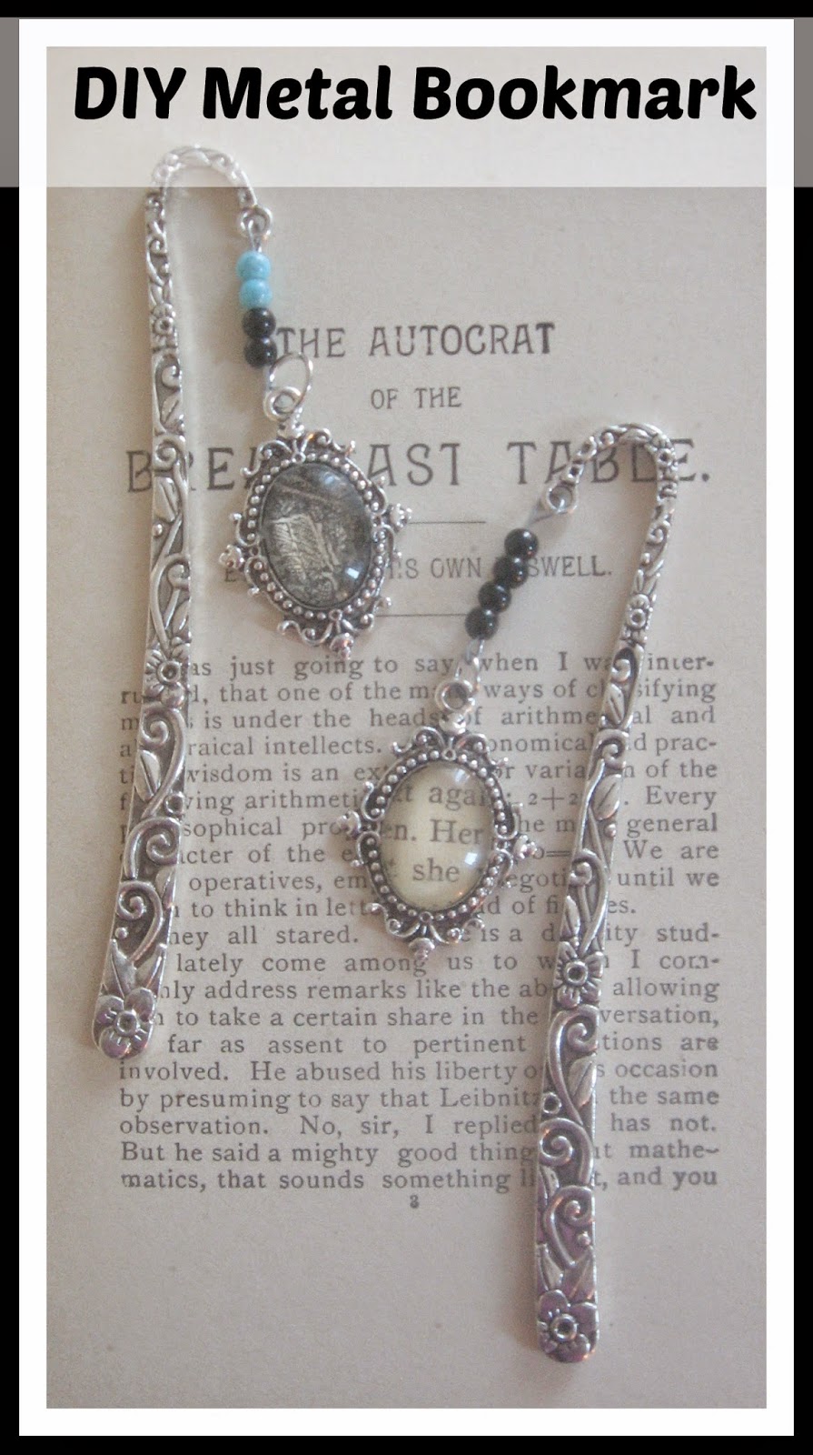 Crafts, Names, And Things! How to Make A Elegant Beaded Metal Bookmark