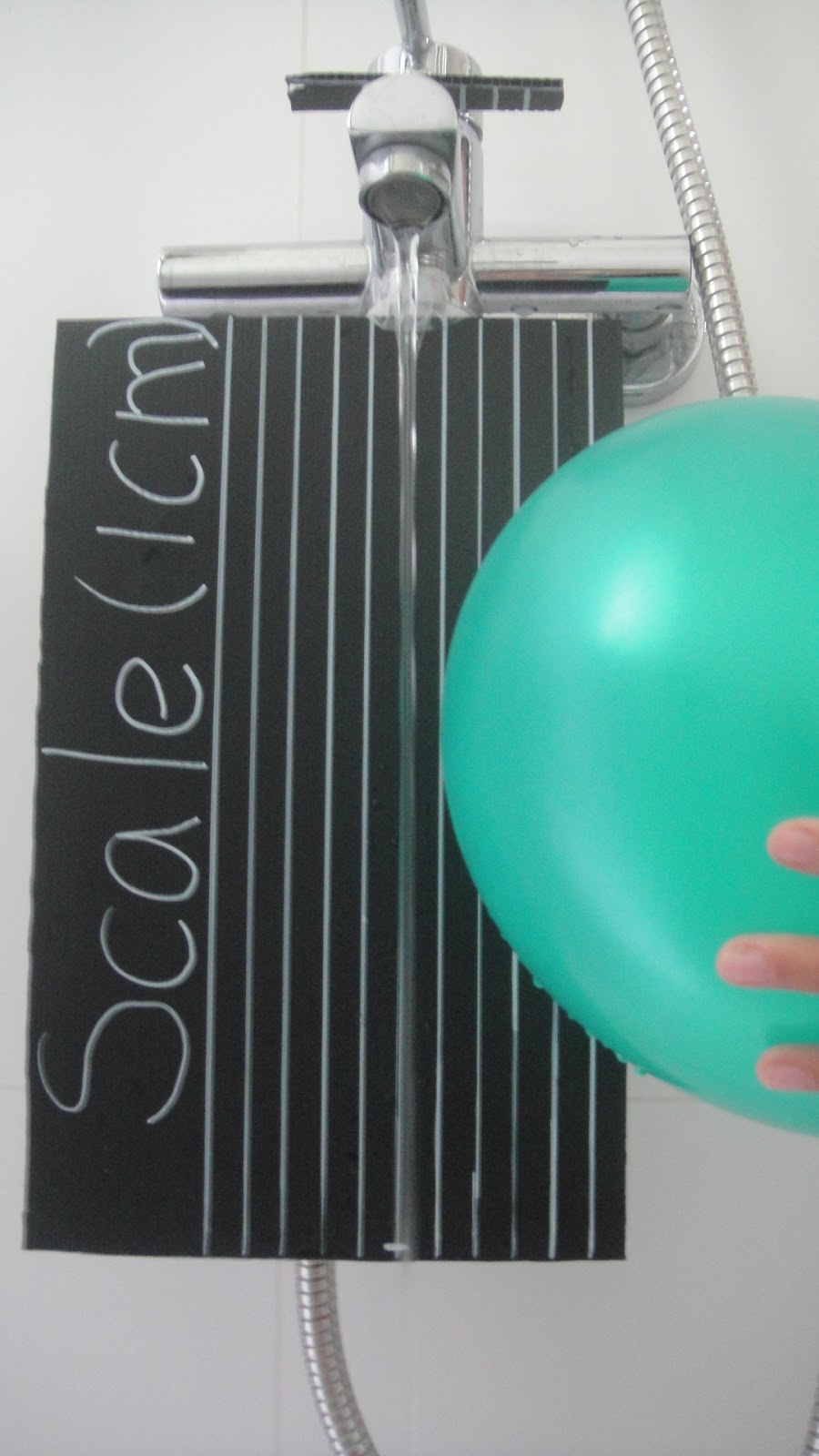 Science Investigative Project Water Stream from Shower