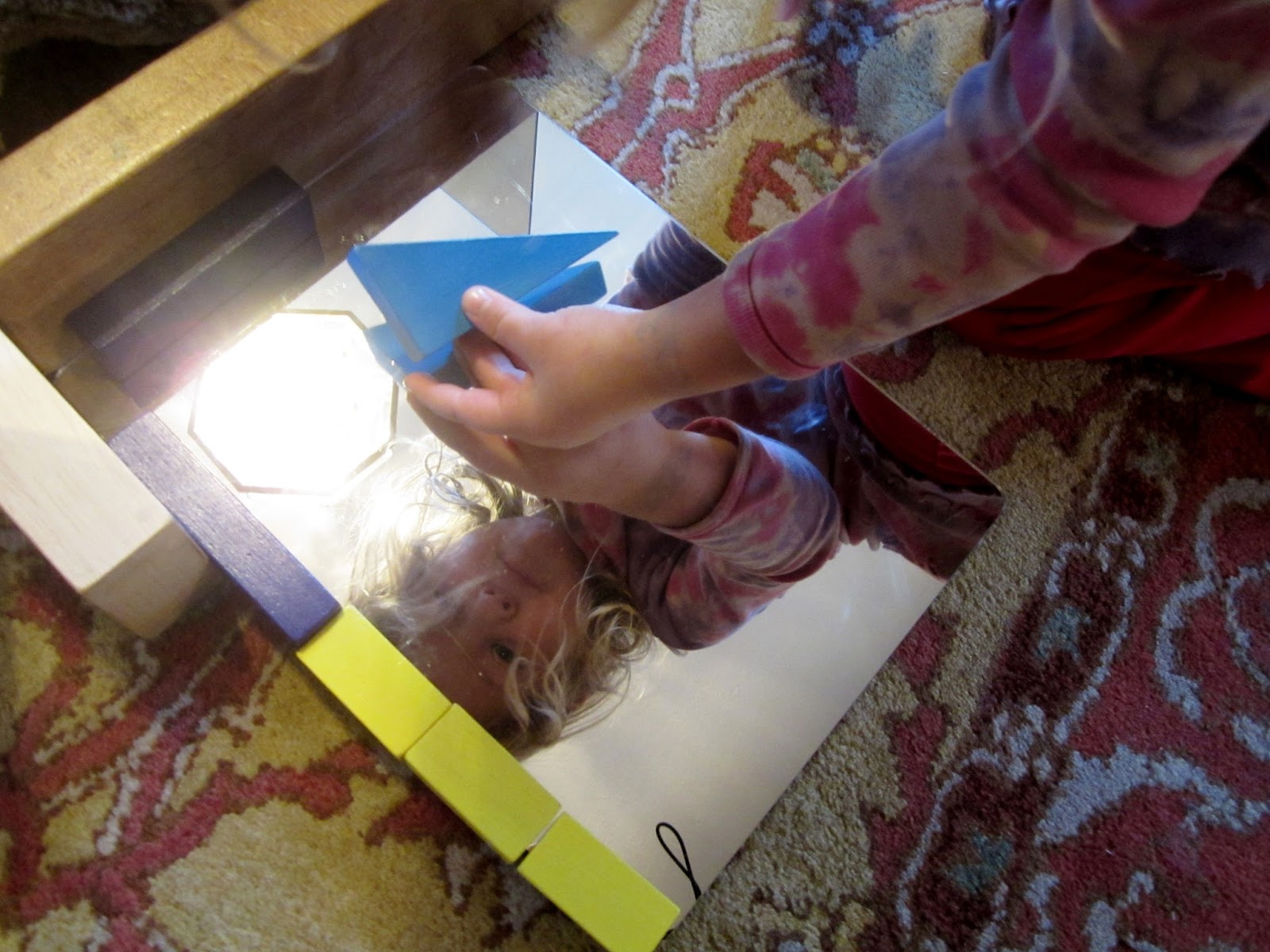 art and soul preschool Mirror Play