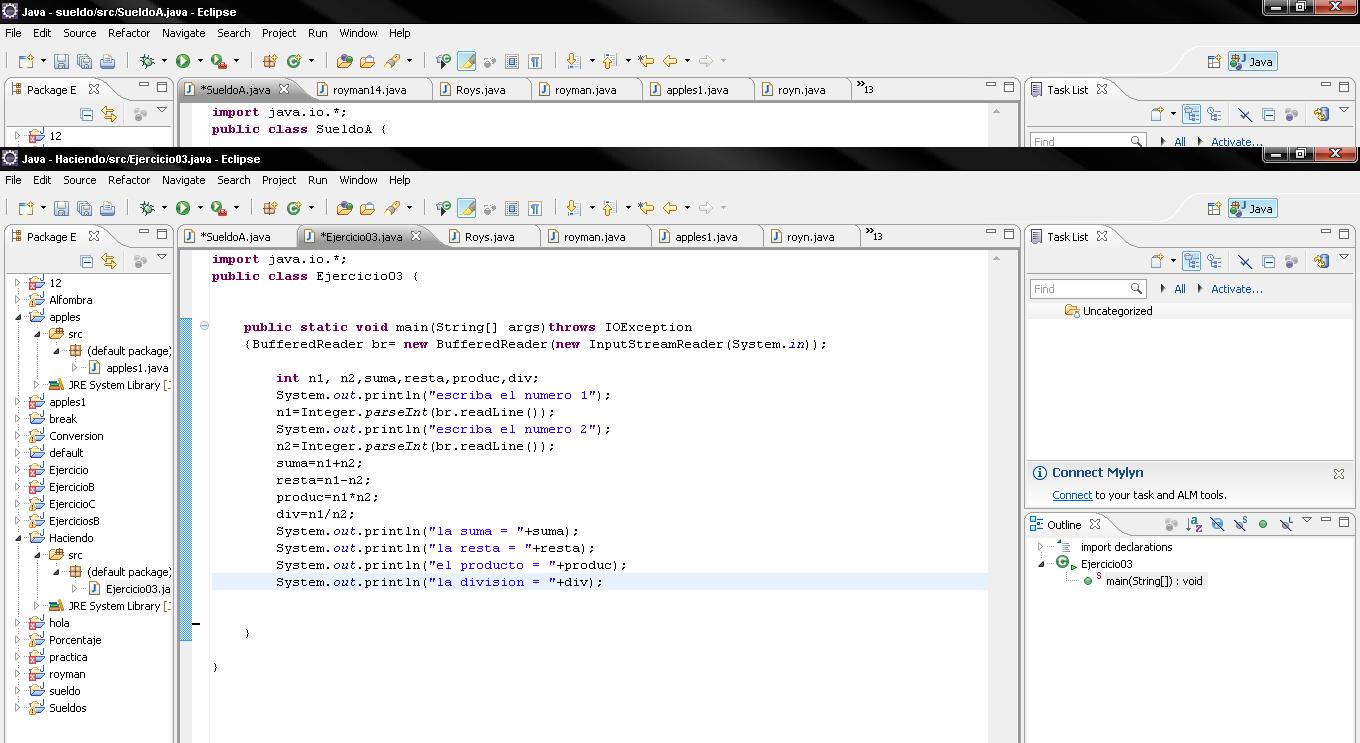 APRENDE CODIGOS JAVA