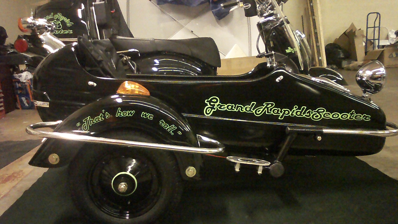 Scooter Moped Sidecar Grand Rapids Scooter Check Out My Dog Bannan's New Scooter Cozy Sidecar