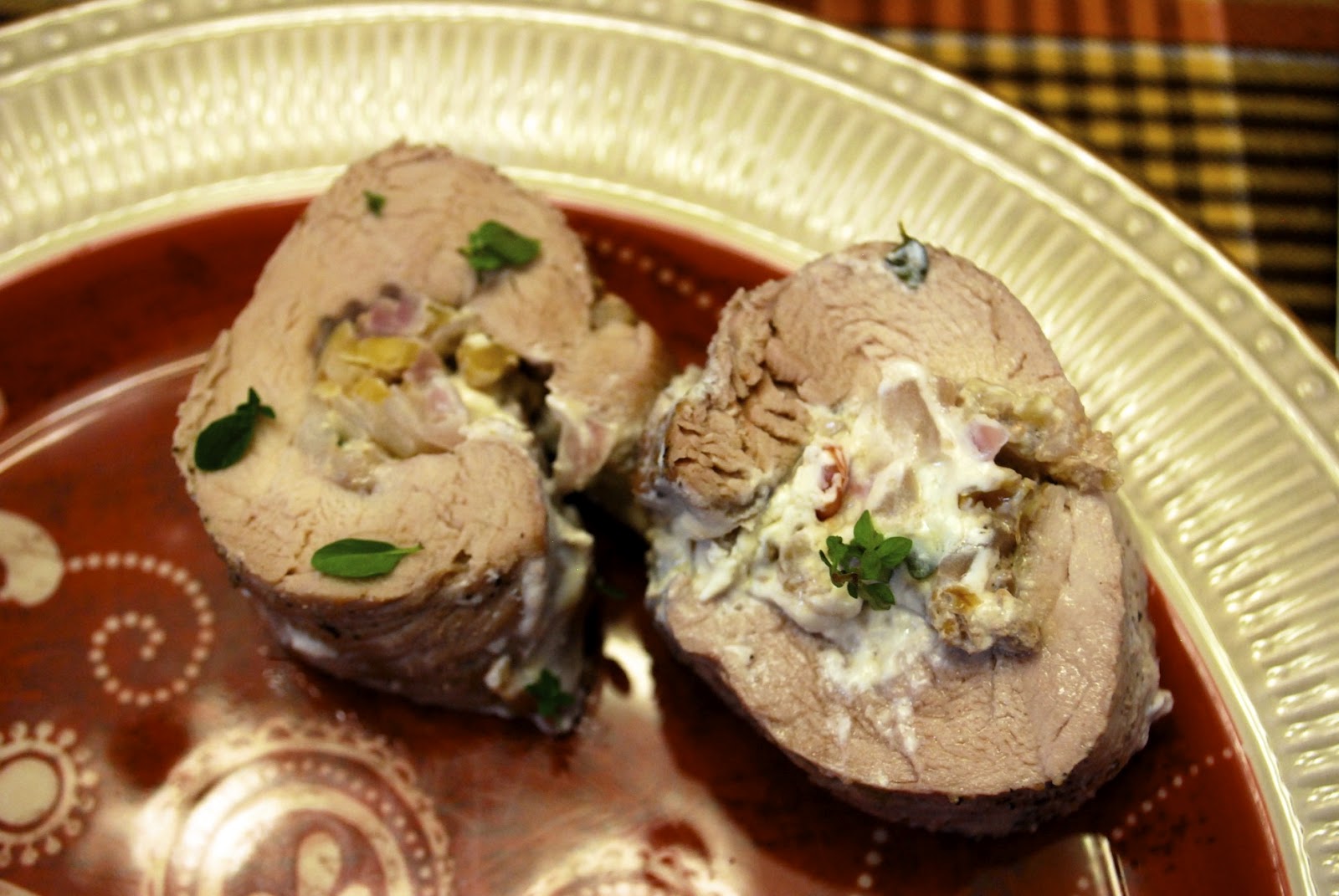 "Pointless" Meals Roasted Pork Tenderloin Roulade