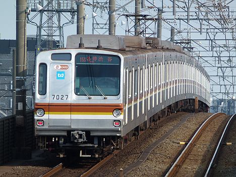 東京メトロ副都心線　各停　渋谷行き1　7000系