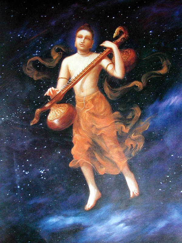 Narada Muni, the transcendental spaceman