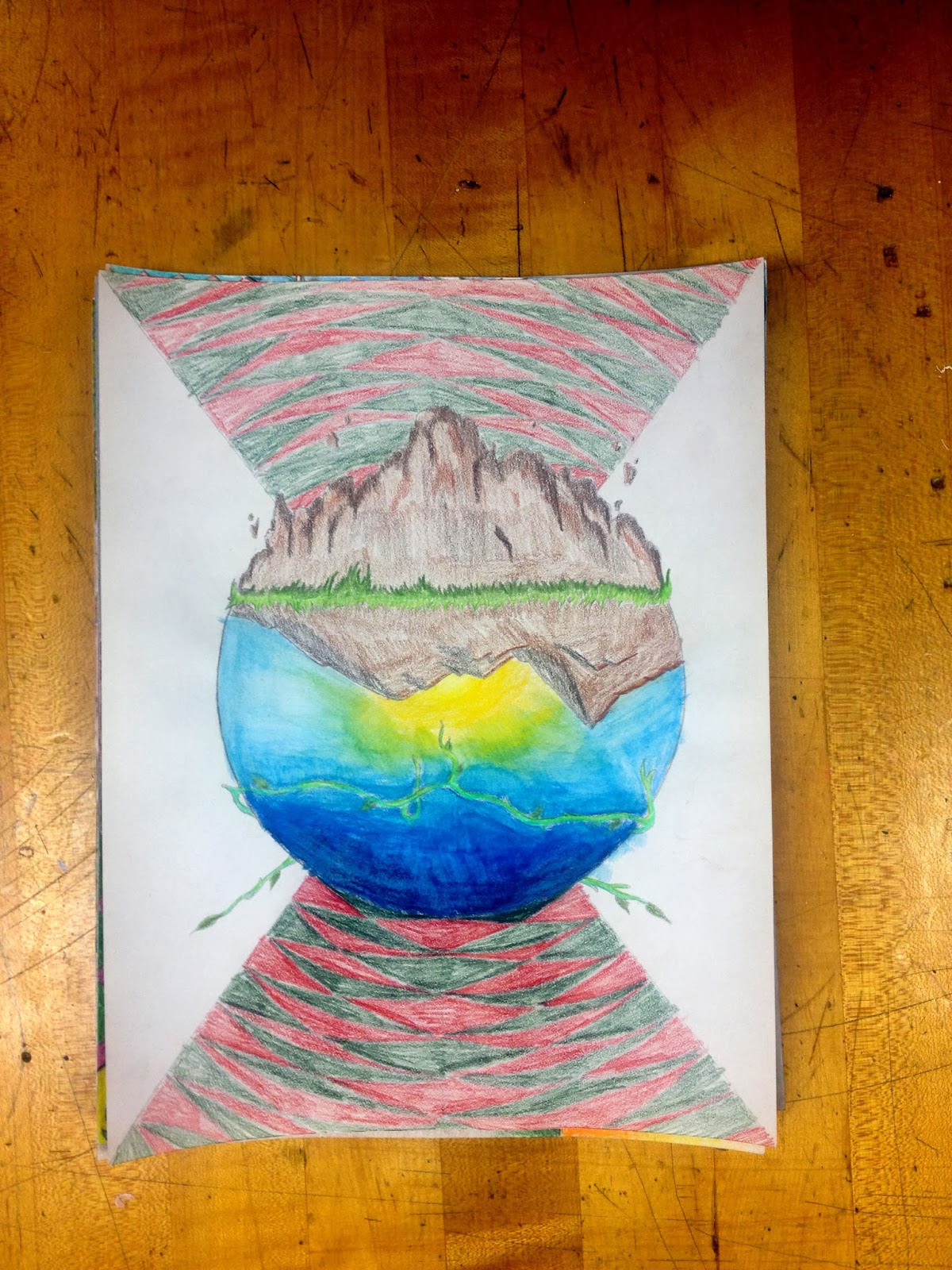 creat[ed] Art Studio 508 in Tessellations High School Art Lessons