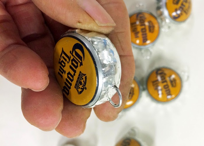 Rose Mary's Clay BEER BOTTLE CAP BEADS