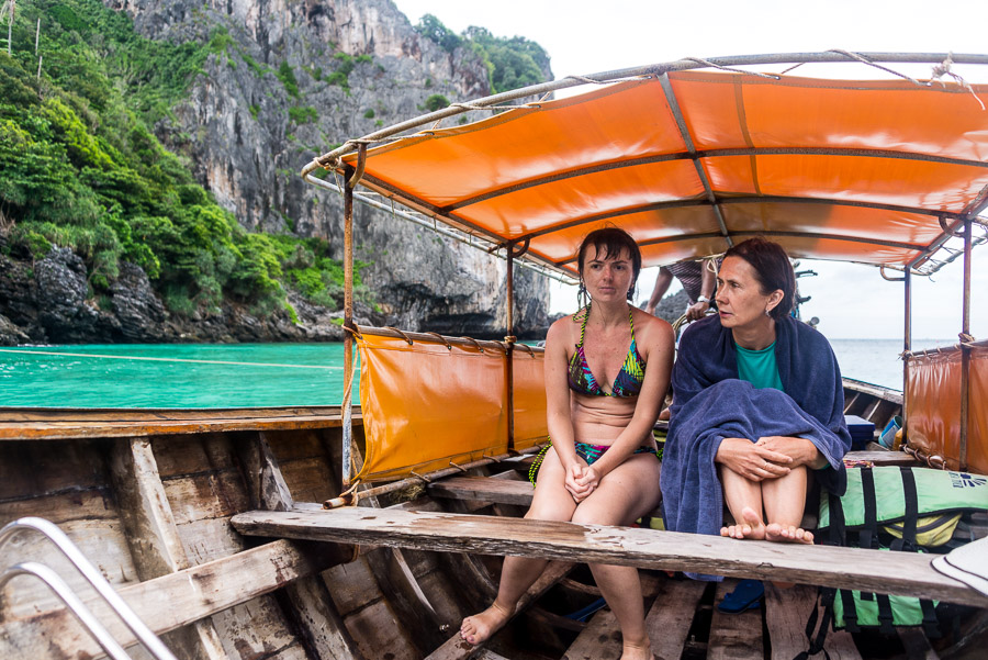Around the island of Phi Phi