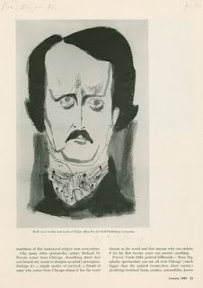 Edgar Allan Poe portrait