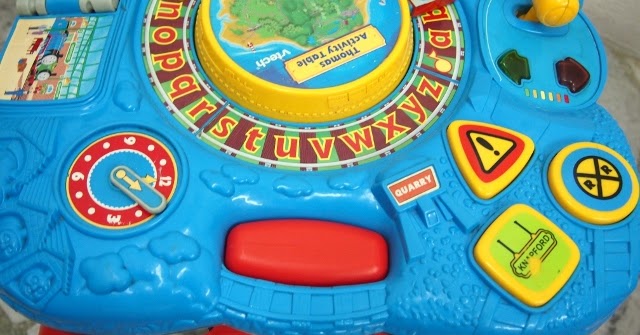 vtech activity table blue