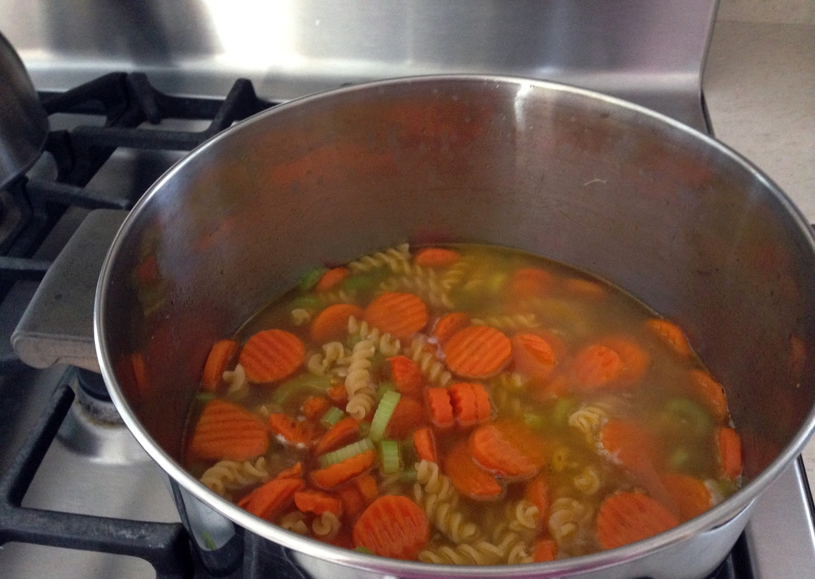 So Absolutely Fearless Chicken Noodle Soup (Sick Day + Recipe)