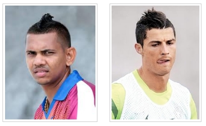 Bored Cricket Crazy Indians (BCC!) - play with cricket: Cristiano Ronaldo  inspired by Sunil Narine.