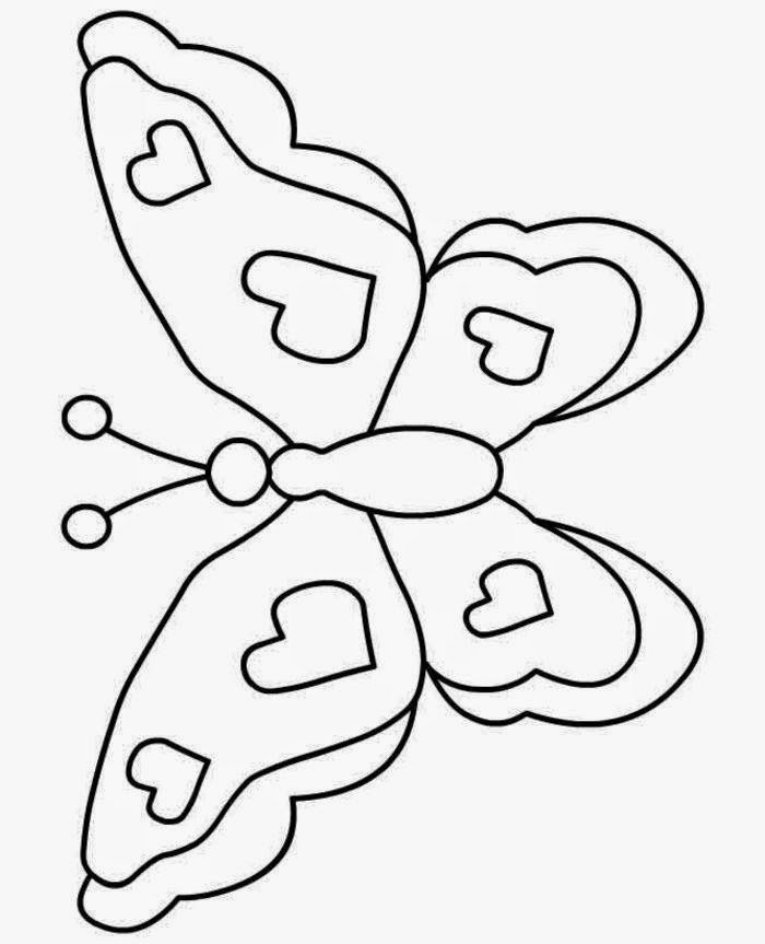 Farfalle Da Colorare Farfalle Da Colorare