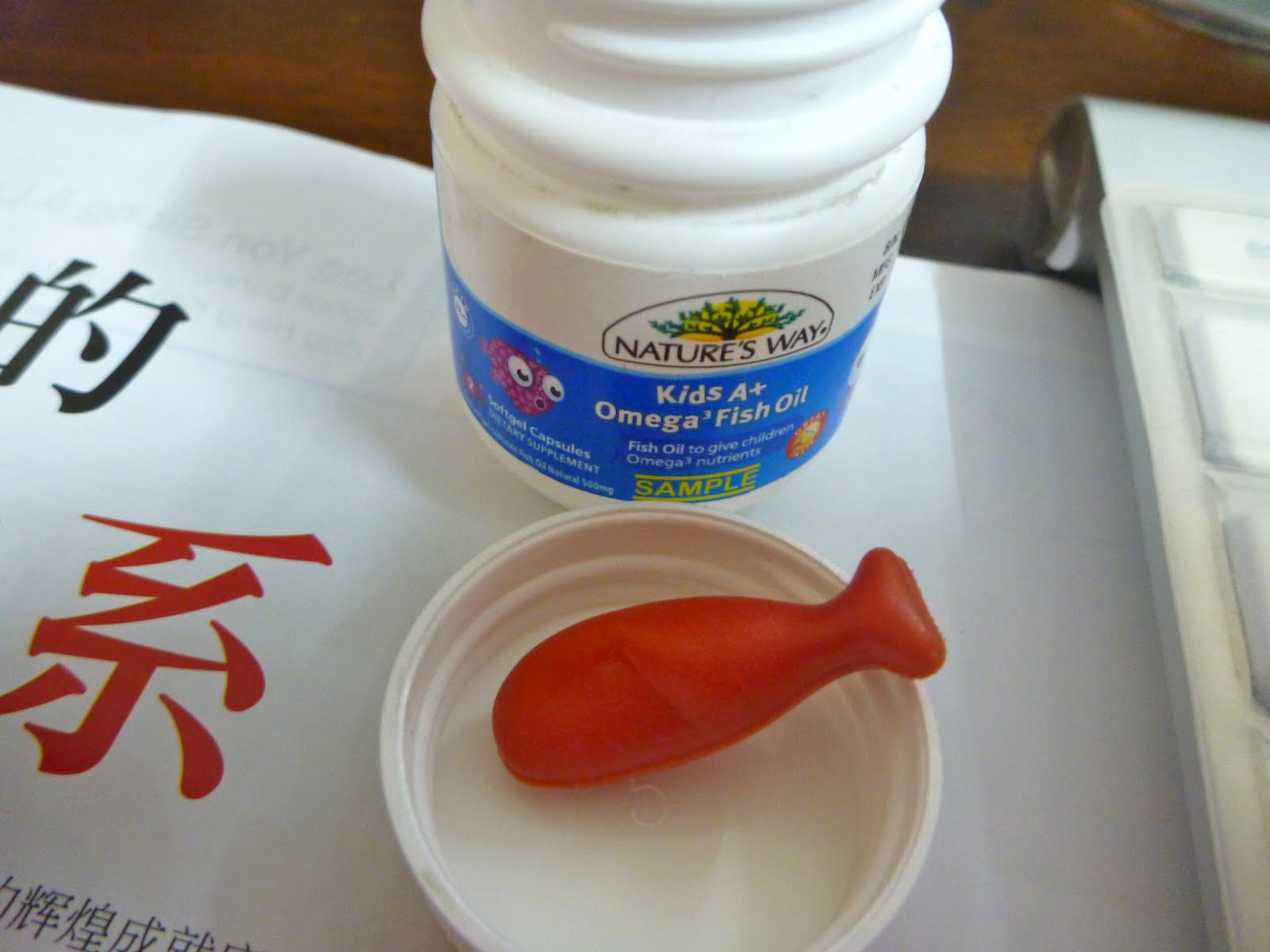 Curiosity Kills: fish oil burstlet and painting lesson
