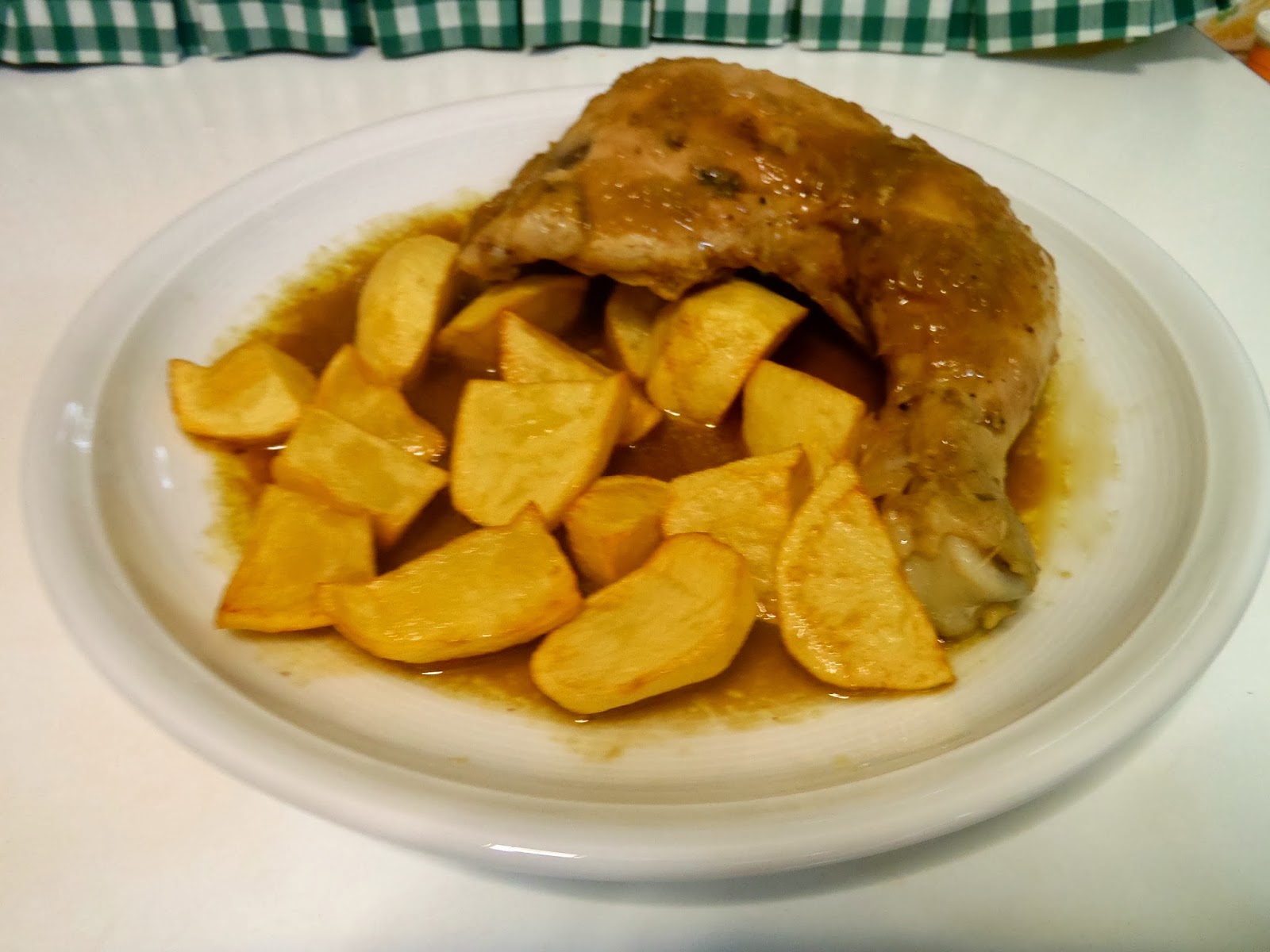 Pollo A La Cerveza Negra
