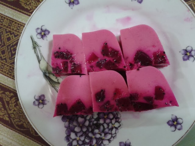 Life Is Beautiful Resepi Puding Buah Naga