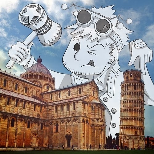 21-Tower-of-Pisa-in-Italy-Cheryl-H-The-Dreaming-Clouds-Drawings-www-designstack-co
