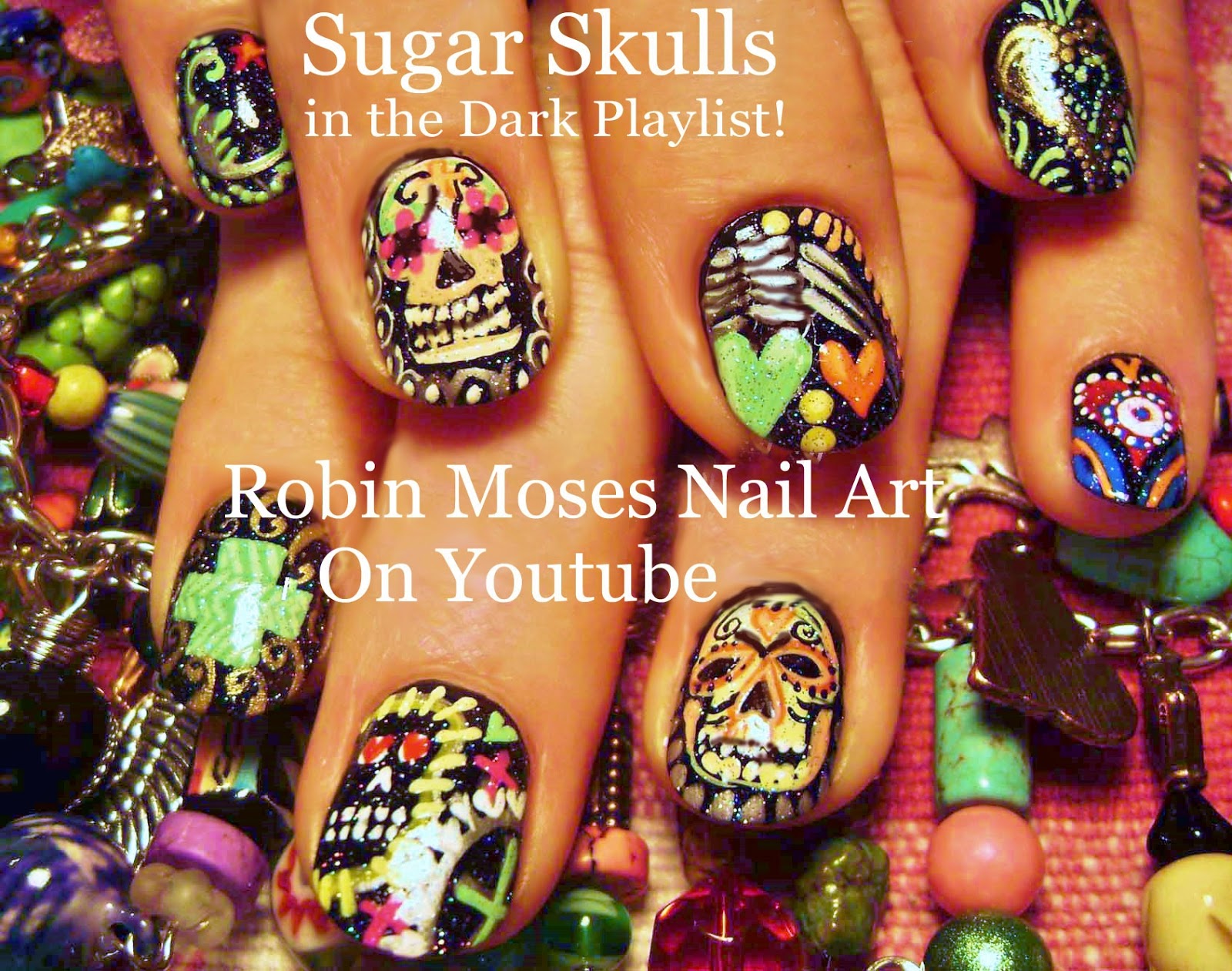 Robin Moses Nail Art Halloween