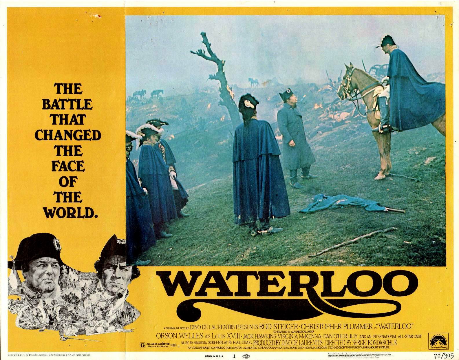 Waterloo (1969) Sergei Bondarchuk (Sergueï Bondartchouk) - Waterloo