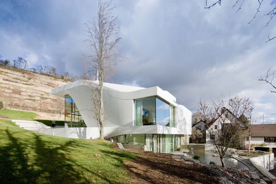 A Vz Haus Am Weinberg Bei Stuttgart Von Un Studio