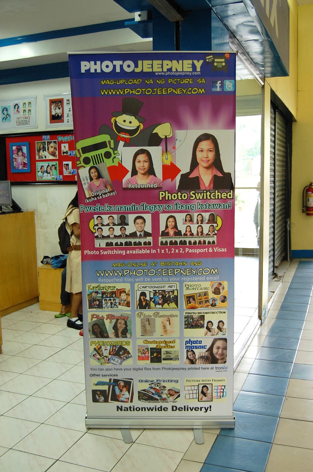 PhotoJeepney Photojeepney Banners in Tronix Imaging Centers