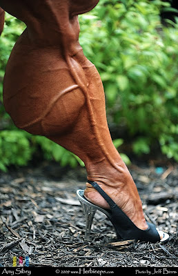 Amy Sibcy muscular leg