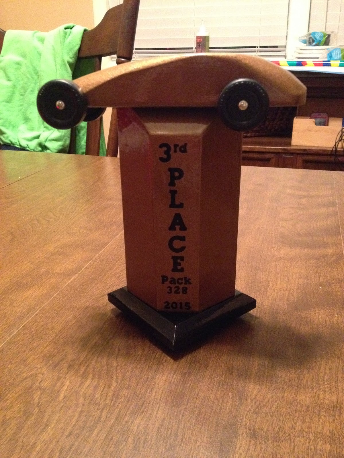 Projects from the DIY Pinewood Derby Trophies