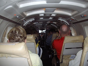 Inside the "Guna Plane' on the "Everest Mountain Flight".(Sunday 13-11-2011).