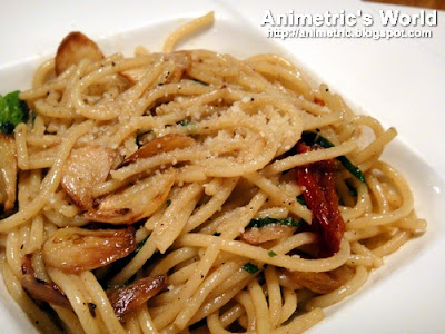 Spaghettini Aglio E Olio at Buon Giorno