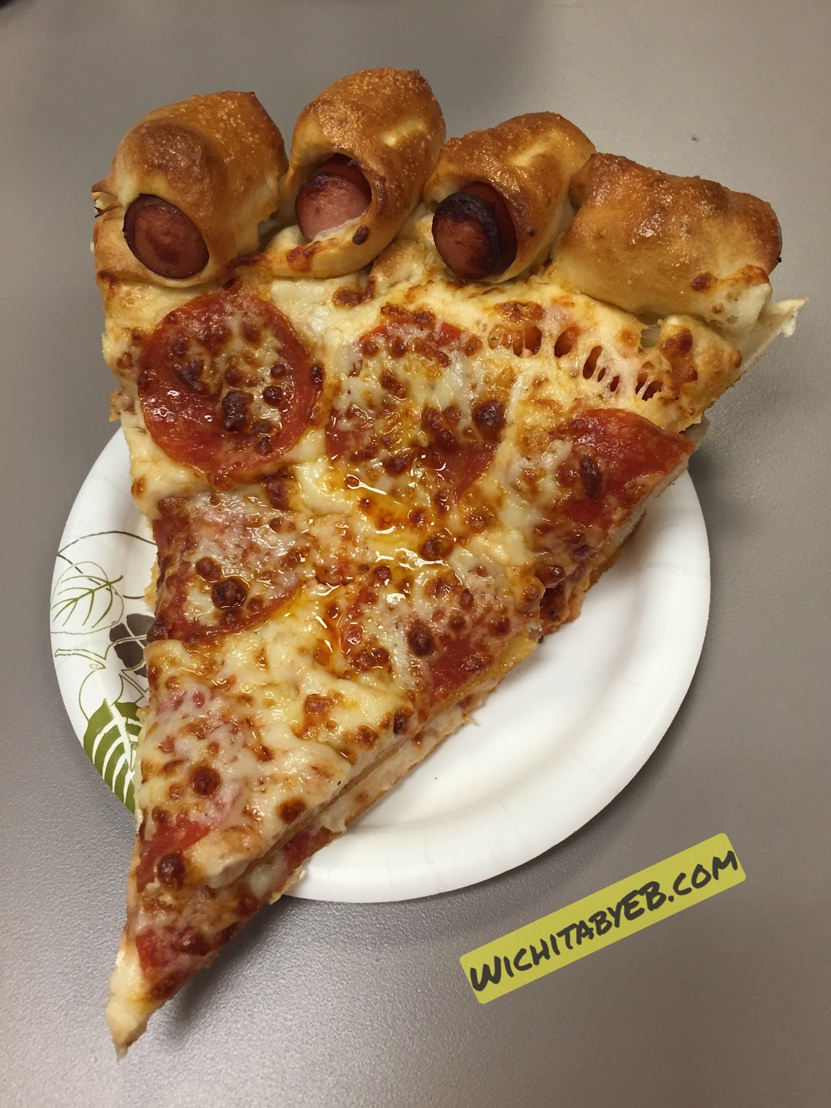 Pizza Hut Hot Dog Bites Pizza Has Arrived! Wichita By E.B.