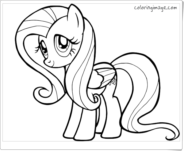 Filly Pony Ausmalbilder Ausdrucken Imagui